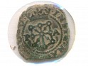 Escudo - 4 Cornados - Spain - 1615 - Copper - Cayón# 4254 - 0